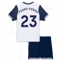 Dječji Nogometni Dres Tottenham Hotspur Pedro Porro #23 Domaci 2024-25 Kratak Rukav (+ Kratke hlače)